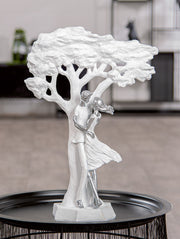 Liebesblicke Paar Boom Sculptuur
