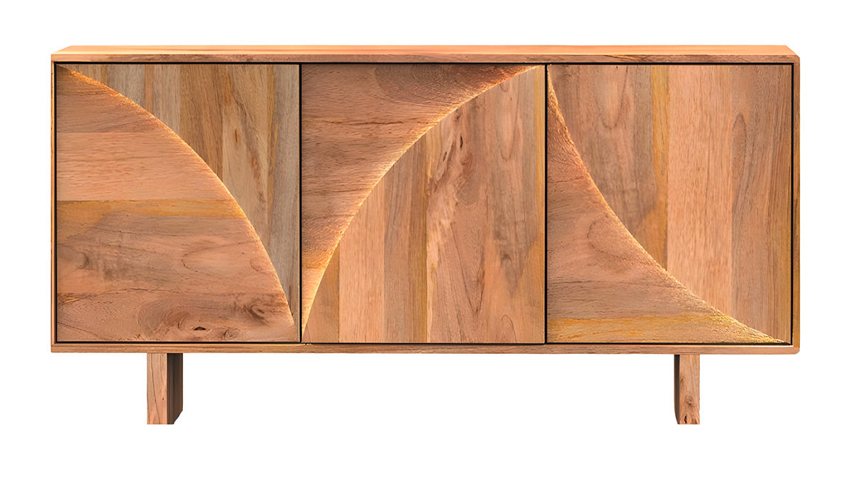 Opulence mangohouten dressoir 150 cm