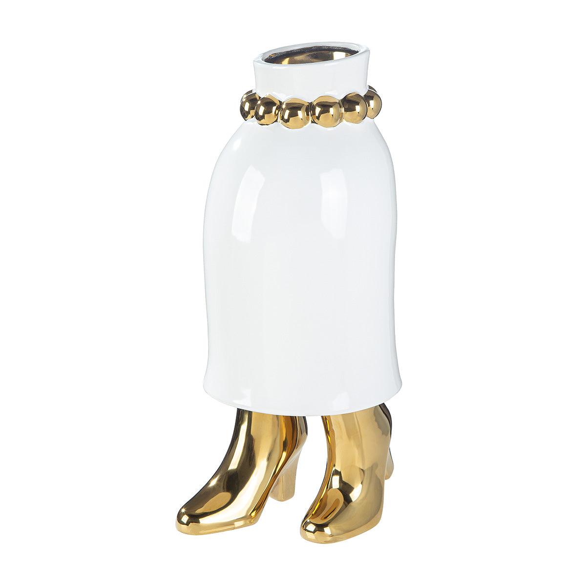 Donna Vrouwenvaas Wit Goud 37 cm