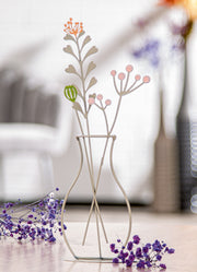 Metalen Bloem Fleur Standreliëf
