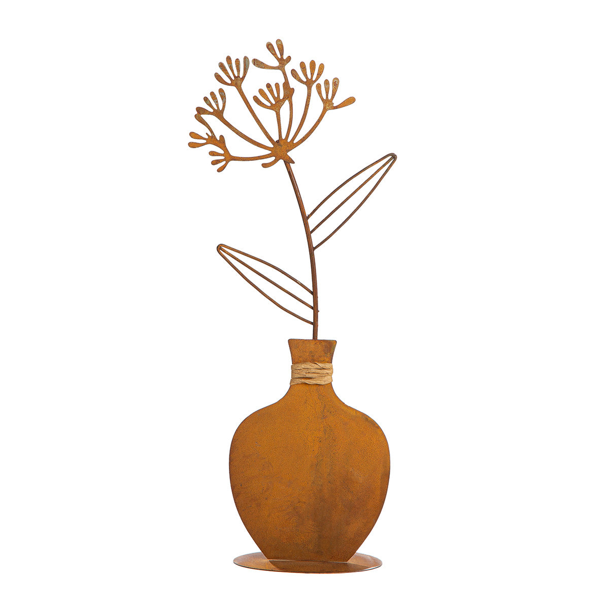 Staand Bloemreliëf Rust 28 cm