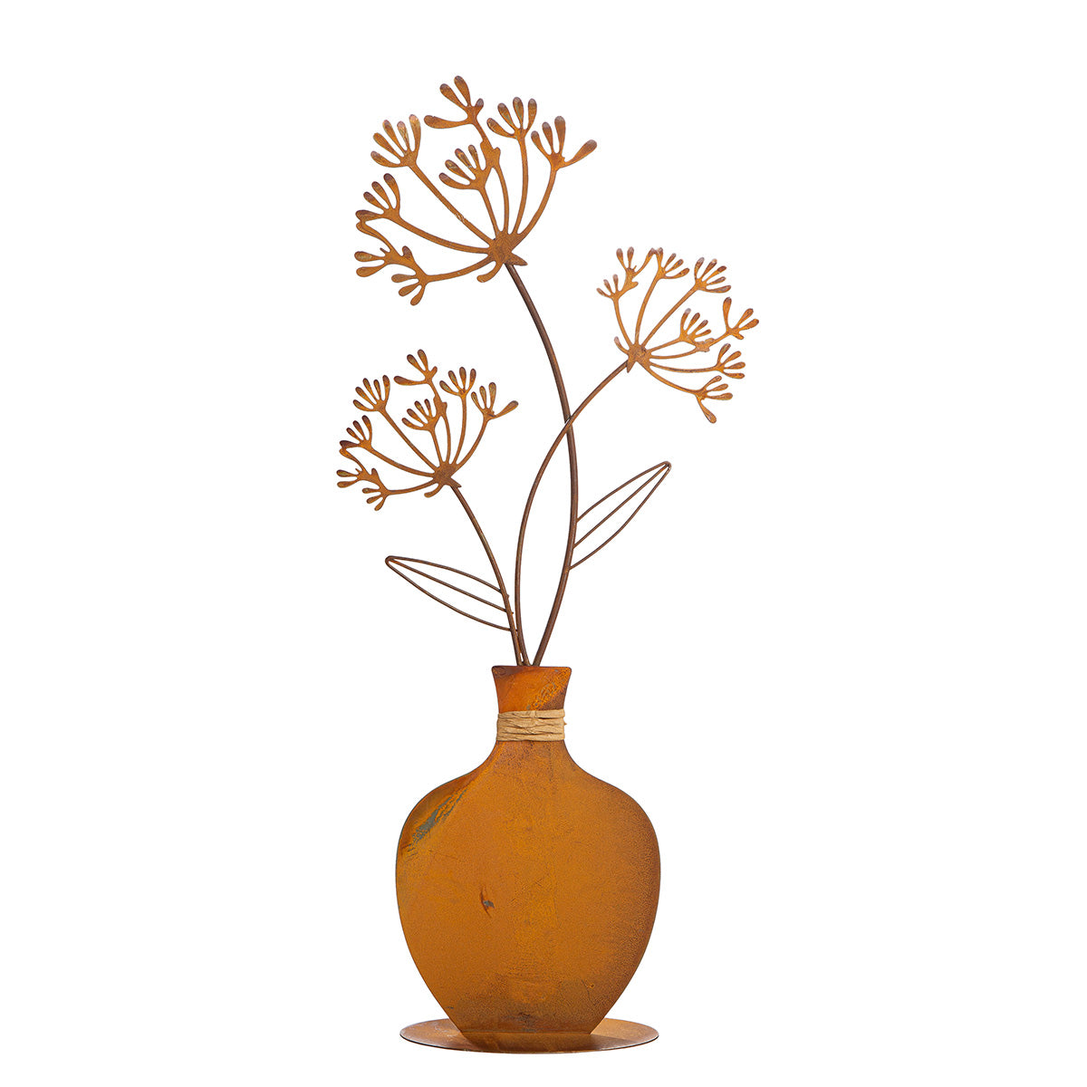 Staand Bloemreliëf Rust 44 cm