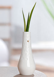 Lots of Love Vaas Wit-Goud 15.5 cm