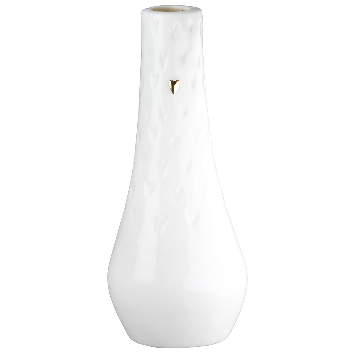 Lots of Love Vaas Wit-Goud 15.5 cm