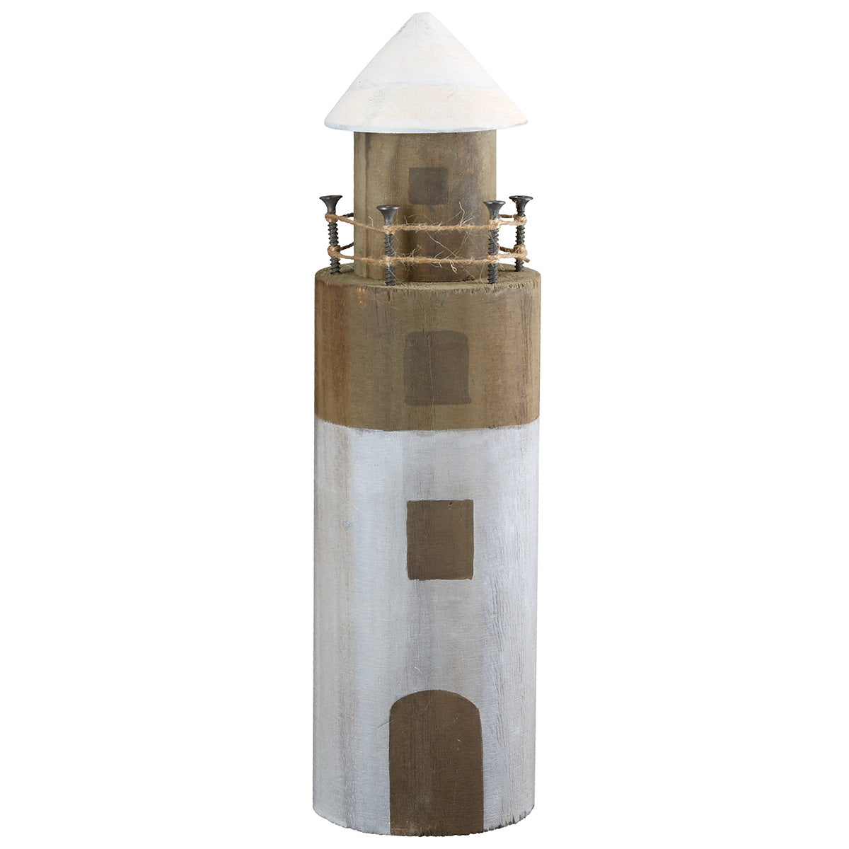 Houten Vuurtoren Fyr 28.5 cm