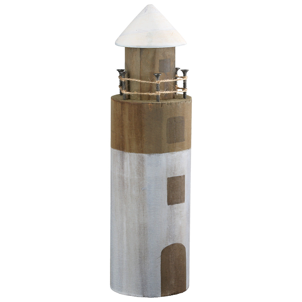 Houten Vuurtoren Fyr 28.5 cm