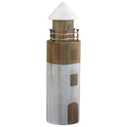 Houten Vuurtoren Fyr 28.5 cm