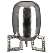 Ronde Vaas Rocket Zilver 29 cm