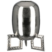 Ronde Vaas Rocket Zilver 29 cm