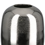 Ronde Vaas Rocket Zilver 29 cm