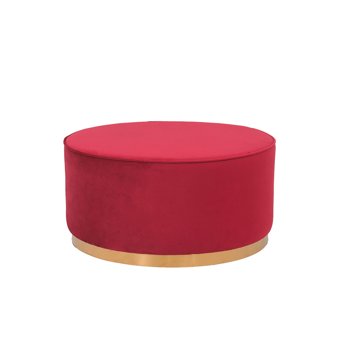 Rode Rouge Fluwelen Kruk
