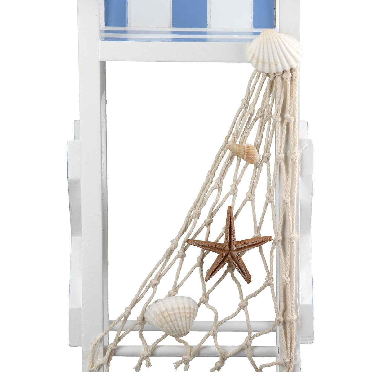 Houten Decoratiestoel Casey Blauw