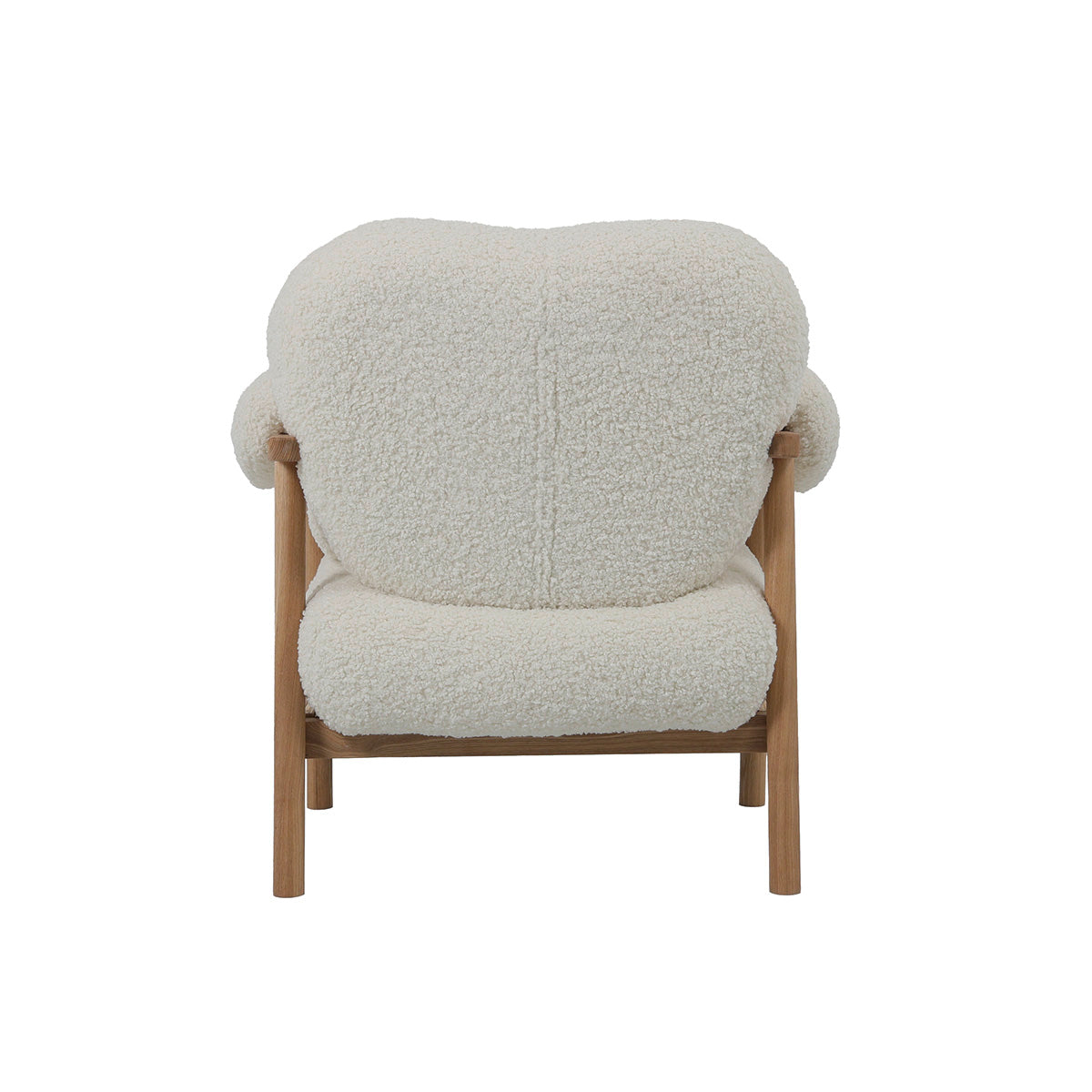 Beige Adhara Fluffy Fauteuil