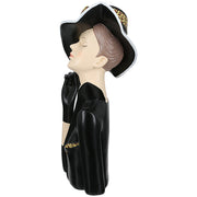 Lady Leopard Figuur Zwart