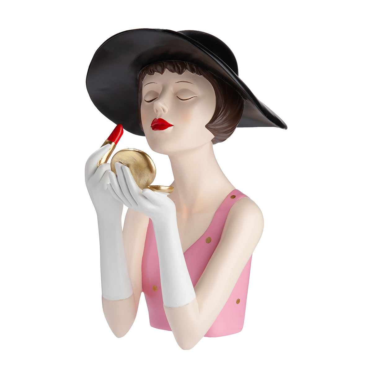 Lady Amélie Figuur Roze Rood