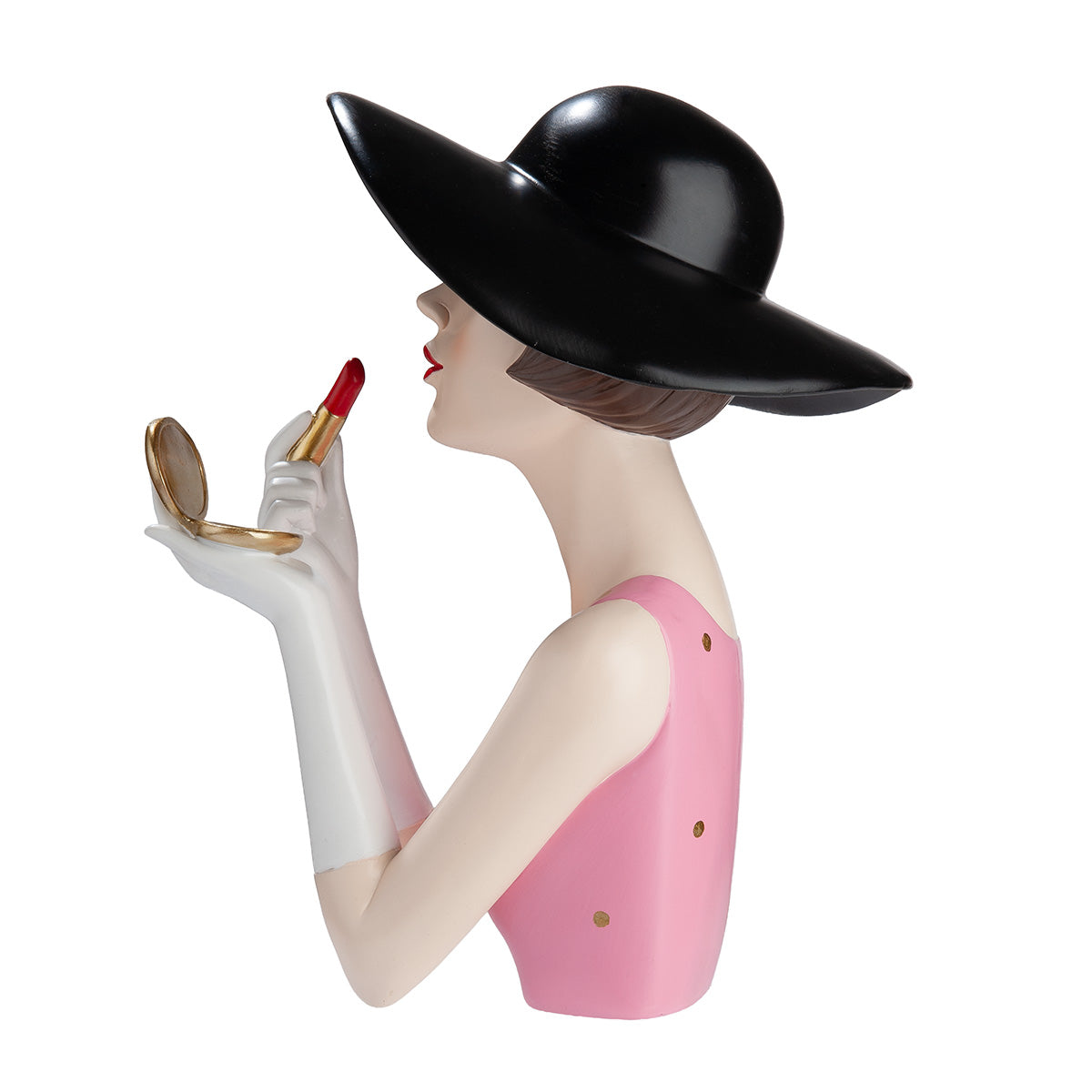 Lady Amélie Figuur Roze Rood