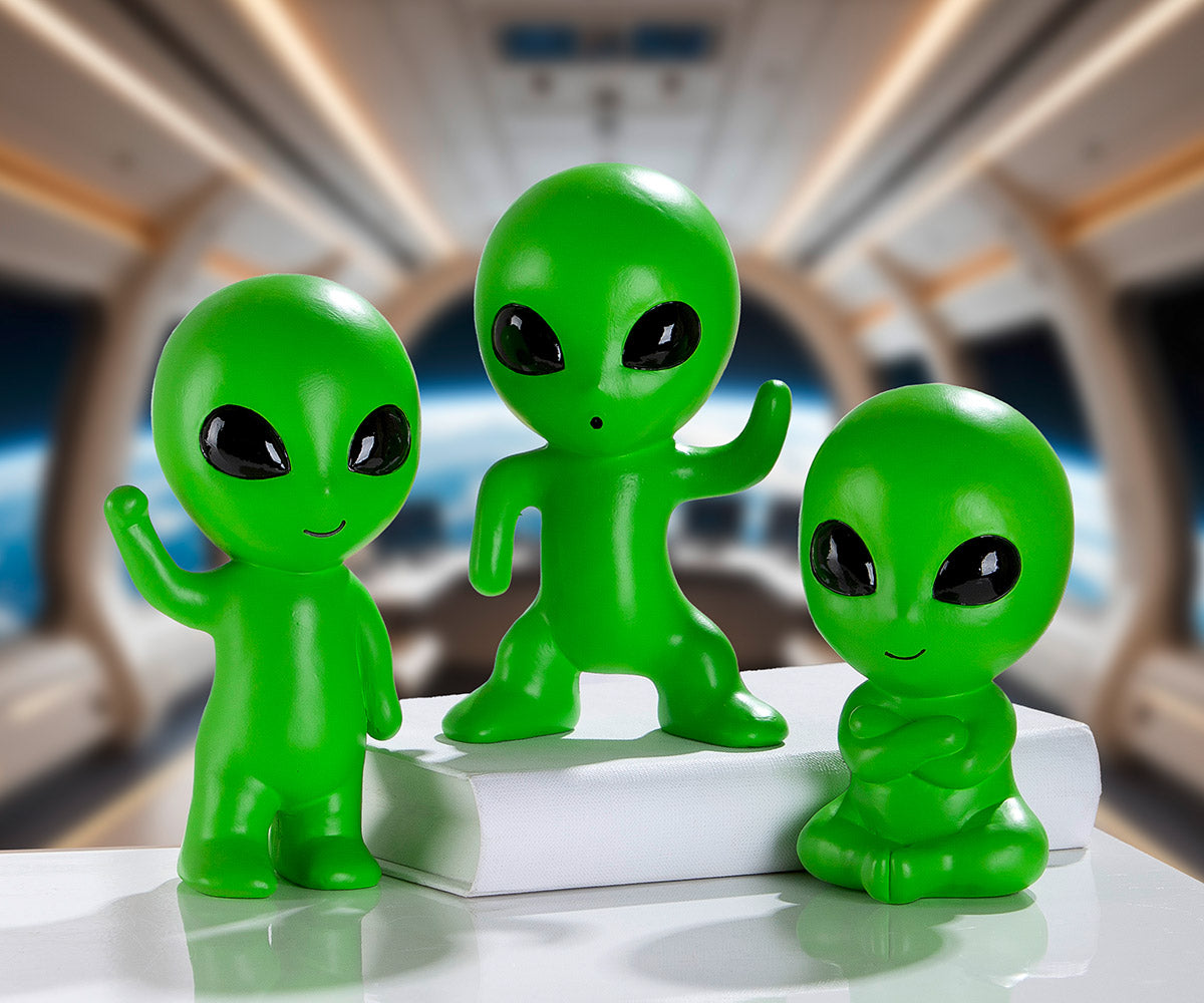 Noko Alien Figuren Groen Decoratie