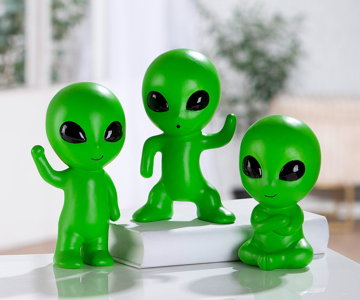 Noko Alien Figuren Groen Decoratie