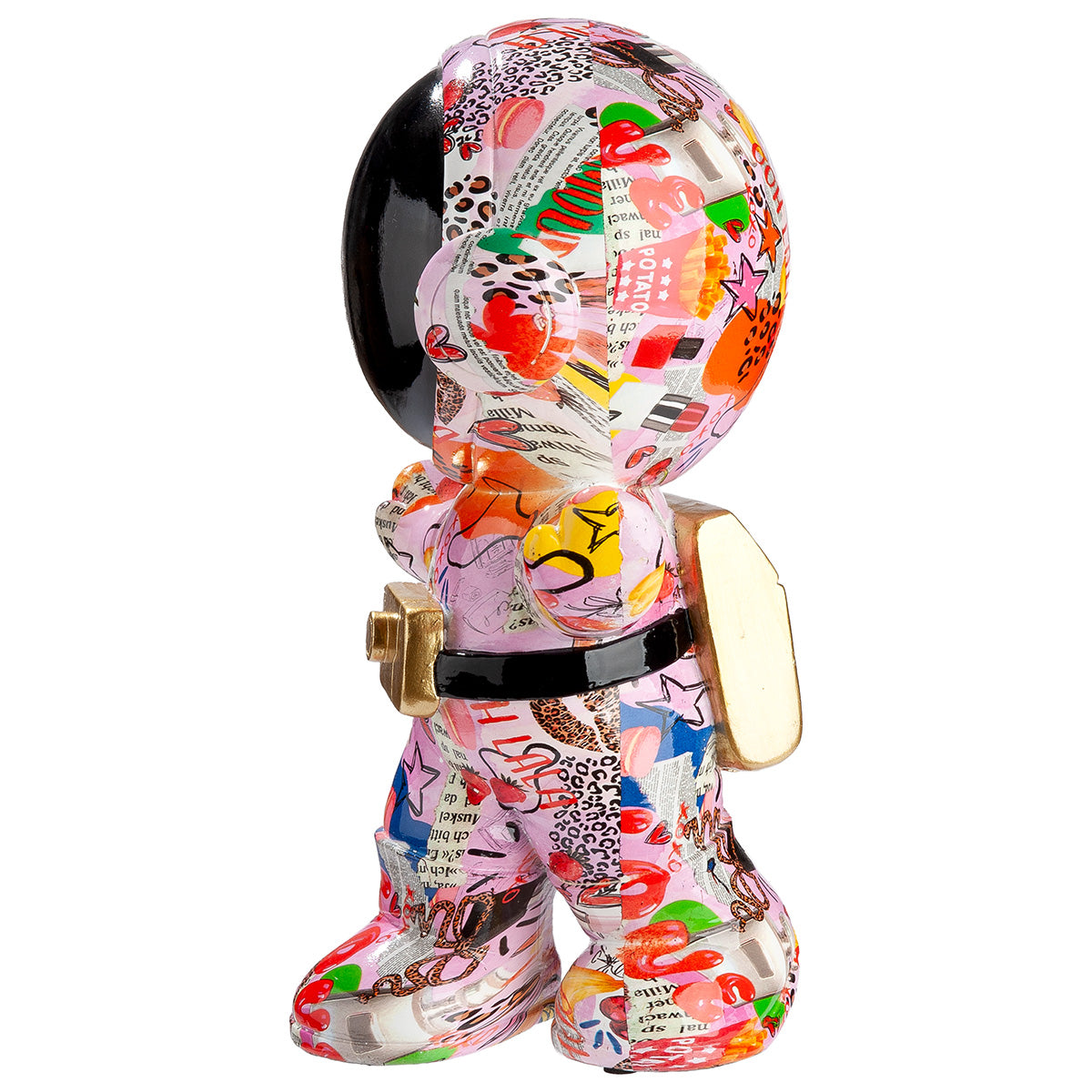 OOH LALA Astronaut Sculptuur Multicolor