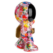 OOH LALA Astronaut Sculptuur Multicolor