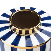 Elio Cilindervaas Blauw Wit 40 cm