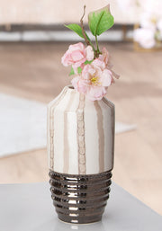 Braga Conische Vaas Crème 20 cm
