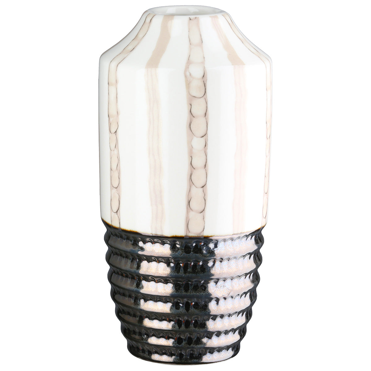 Braga Conische Vaas Crème 20 cm