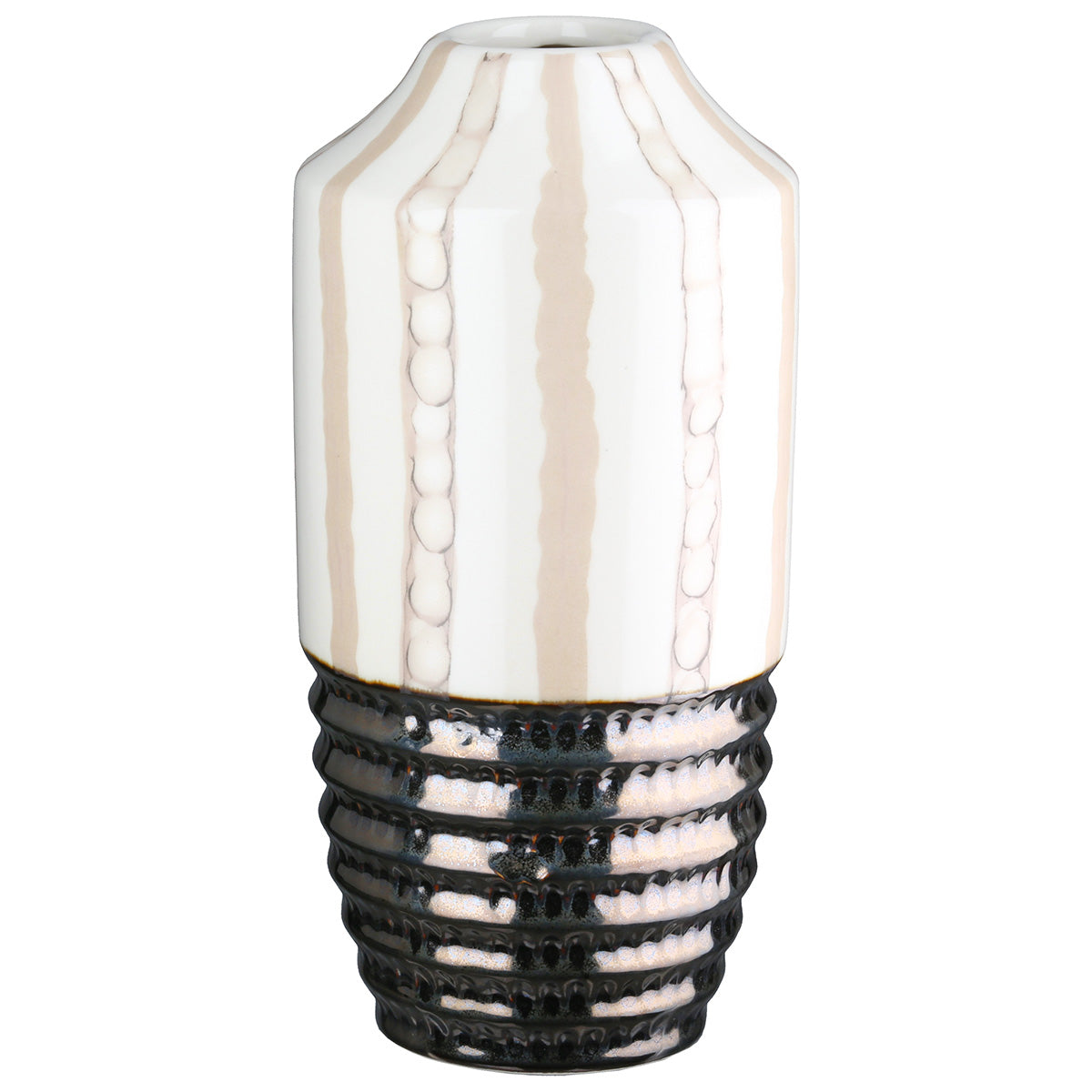 Braga Conische Vaas Crème 20 cm