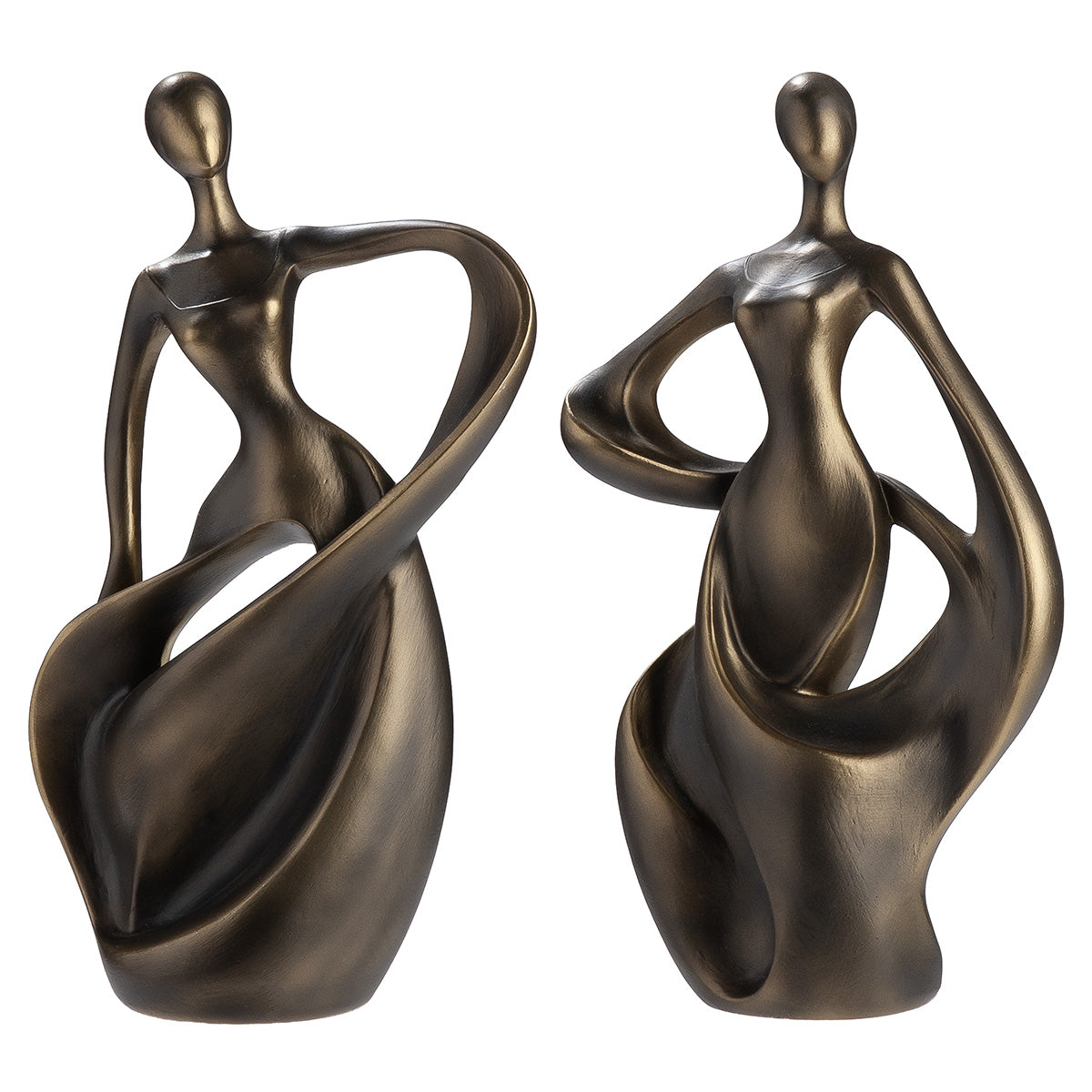 Dancing Queen Vrouwenfiguur Goud