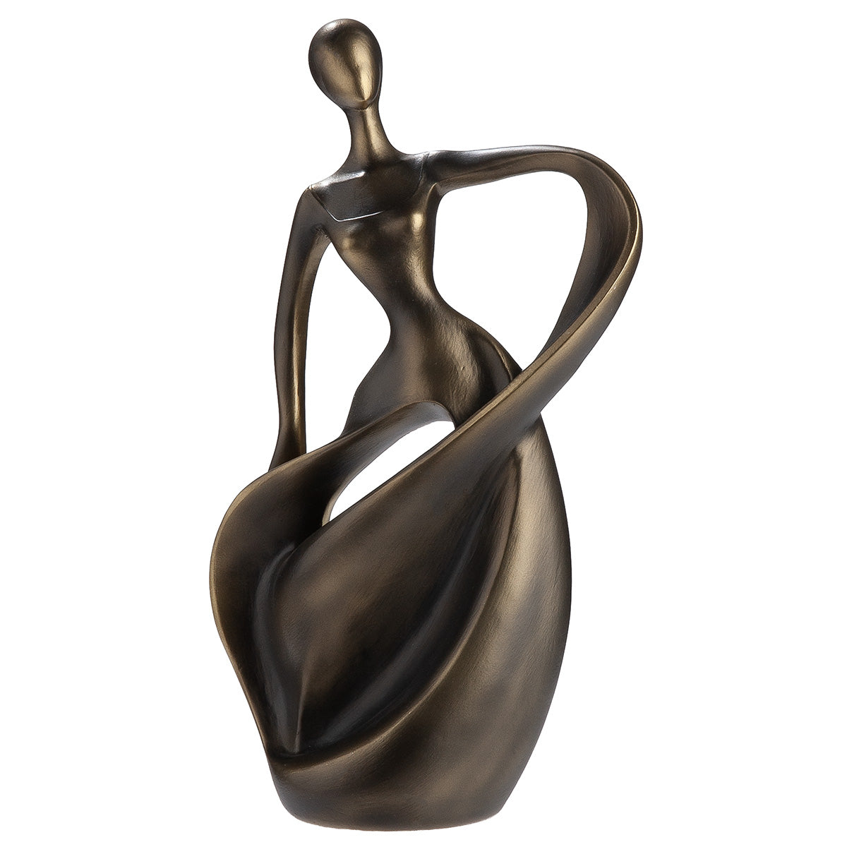 Dancing Queen Vrouwenfiguur Goud
