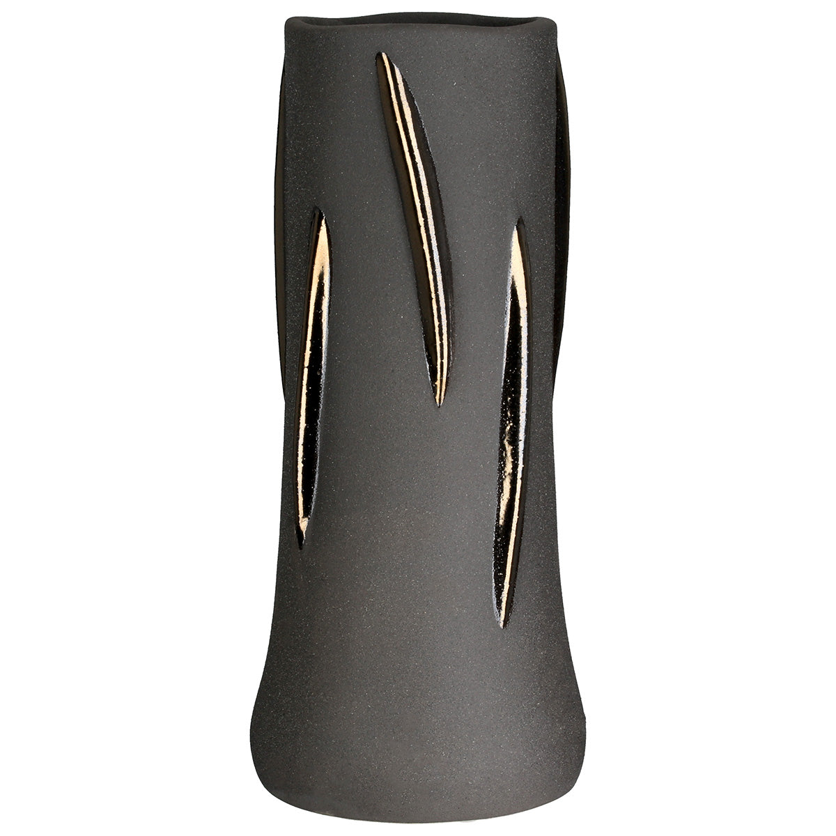Kamari Keramische Vaas 31 cm Zwart
