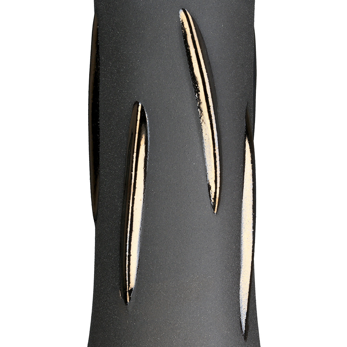 Kamari Keramische Vaas 31 cm Zwart