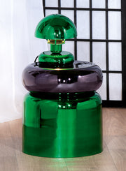 Kyoto Ronde IJzeren Bijzettafel Groen