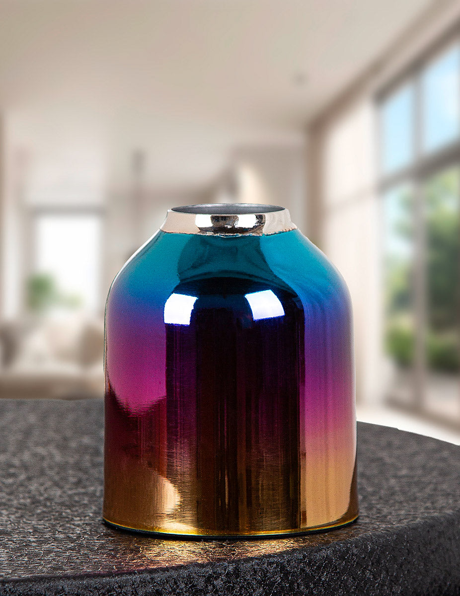 Rainbow Kleurrijke IJzeren Vaas