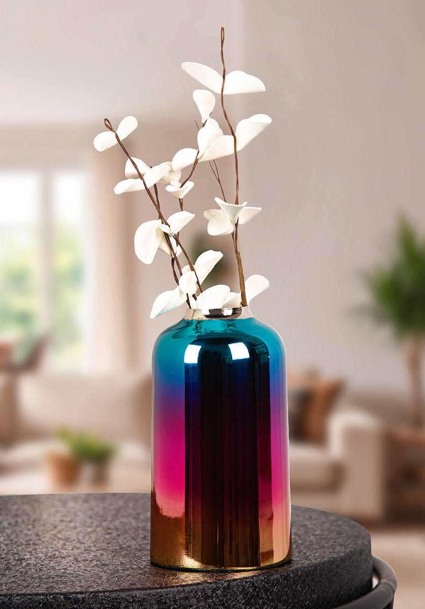 Rainbow Kleurrijke Vaas 15.5 cm
