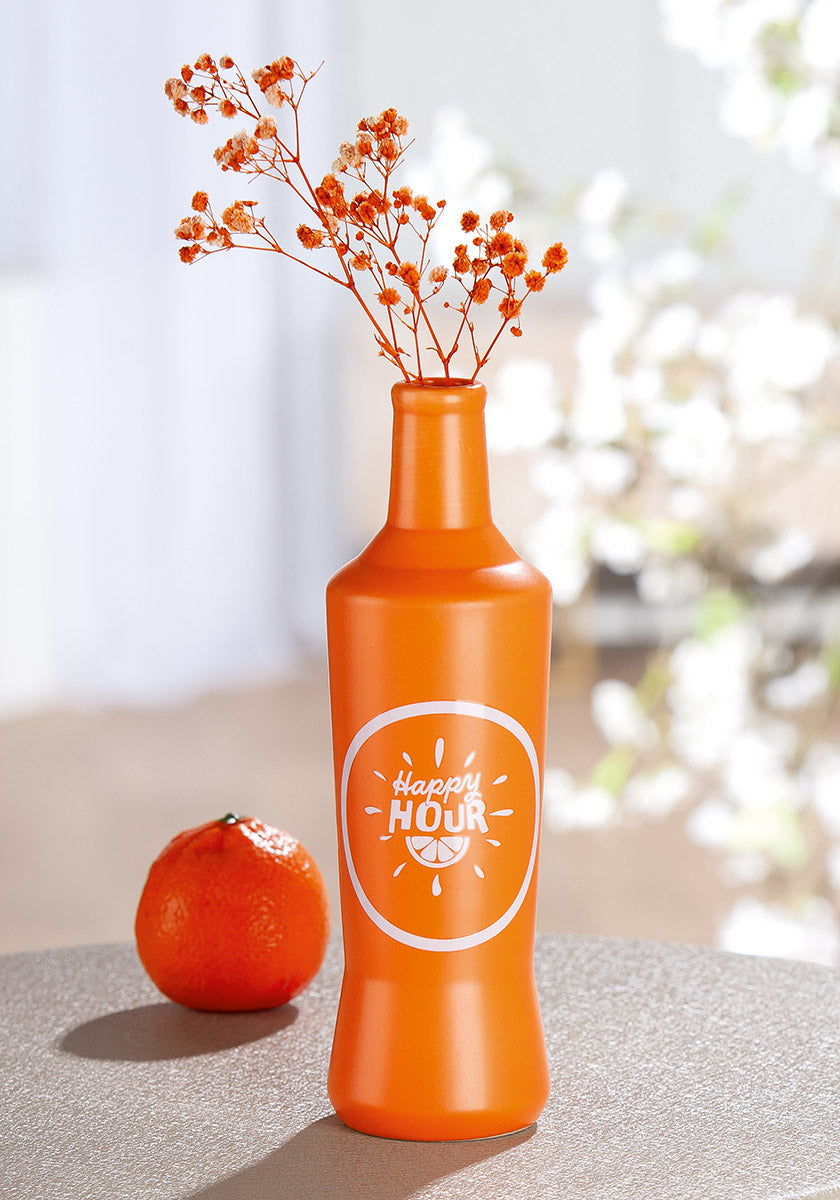Spritztour Flessenvaas Oranje 23 cm