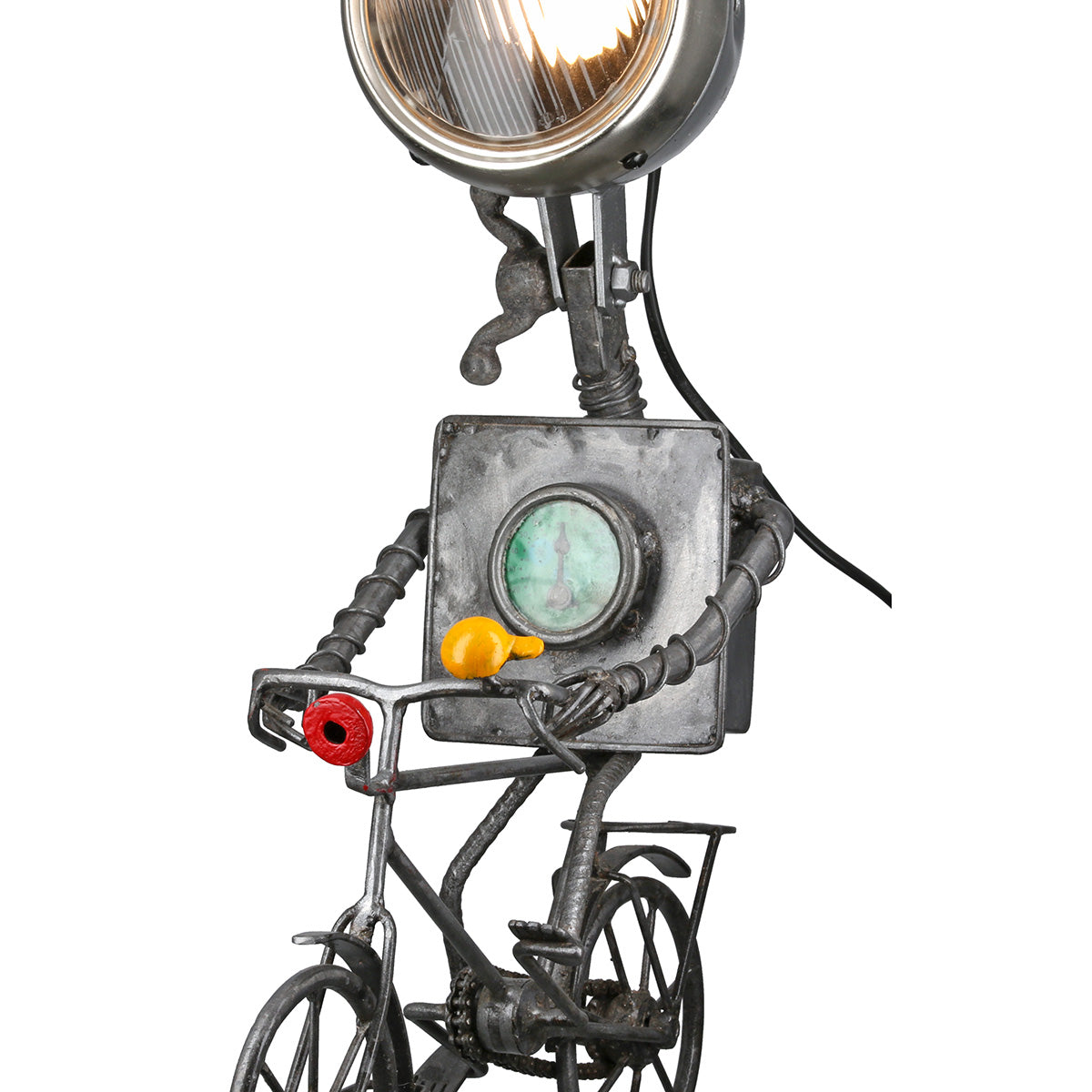 Cycling Robot Tafellamp Grijs