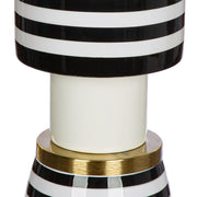 Stripes Ronde IJzeren Bijzettafel