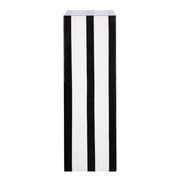 Stripes ijzeren pilaar zwart wit