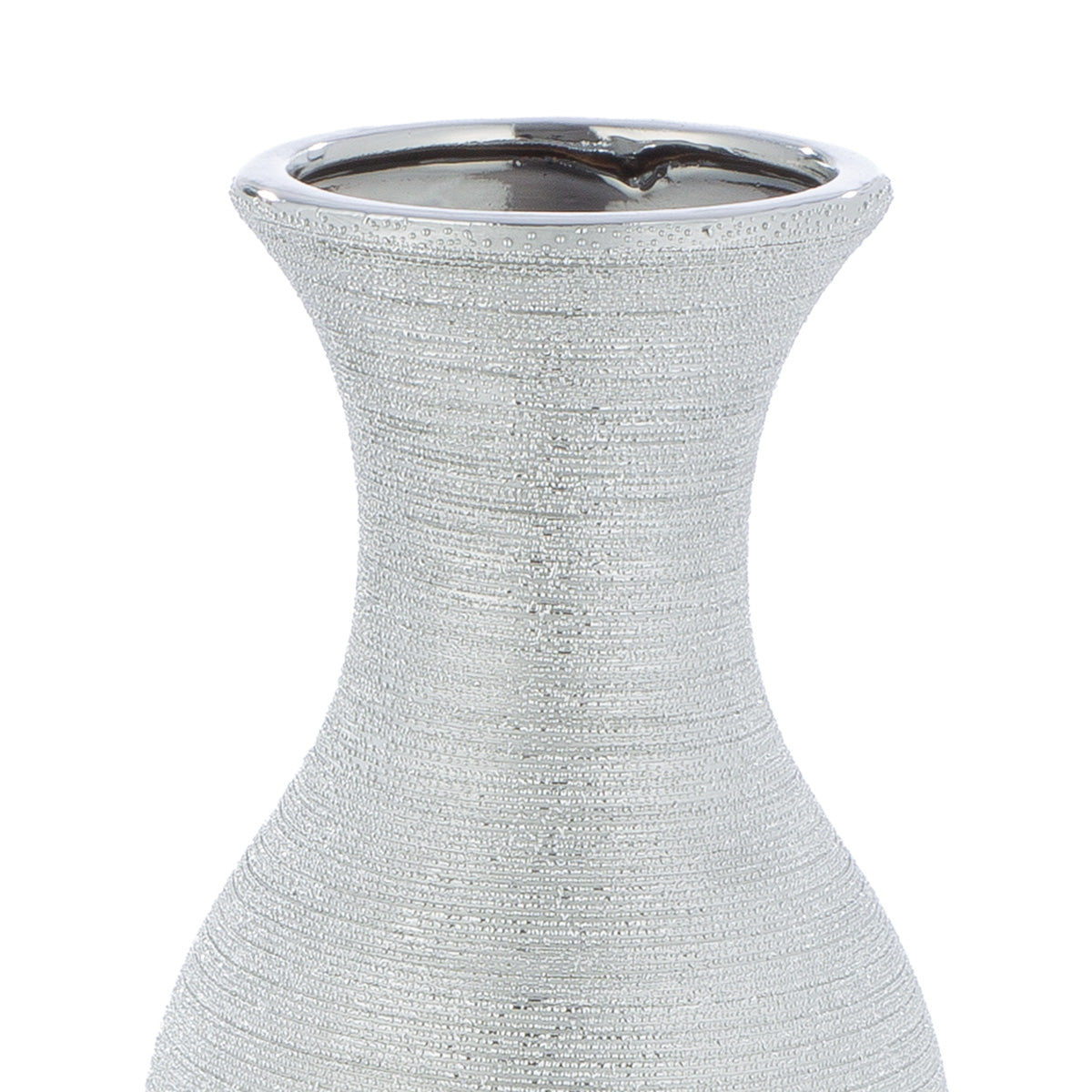 Alaska Flesvloervaas Zilver 49/60 cm