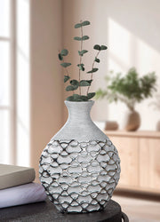 Alaska Halsvaas Zilver 25/35 cm