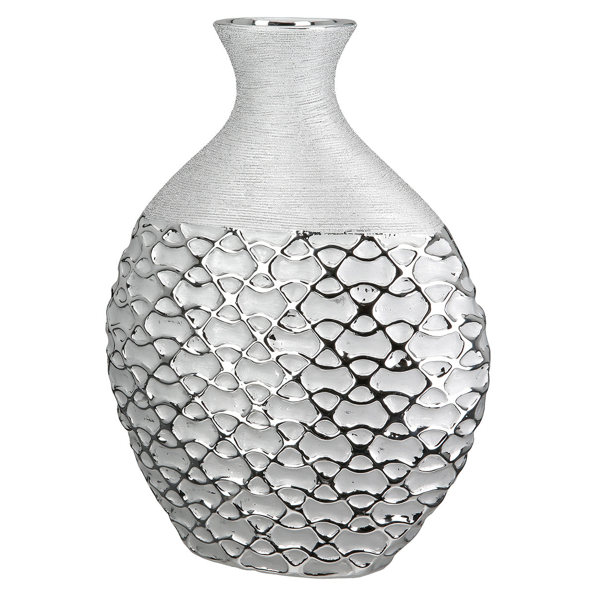Alaska Halsvaas Zilver 25/35 cm