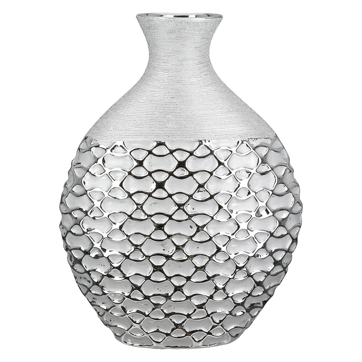 Alaska Halsvaas Zilver 25/35 cm