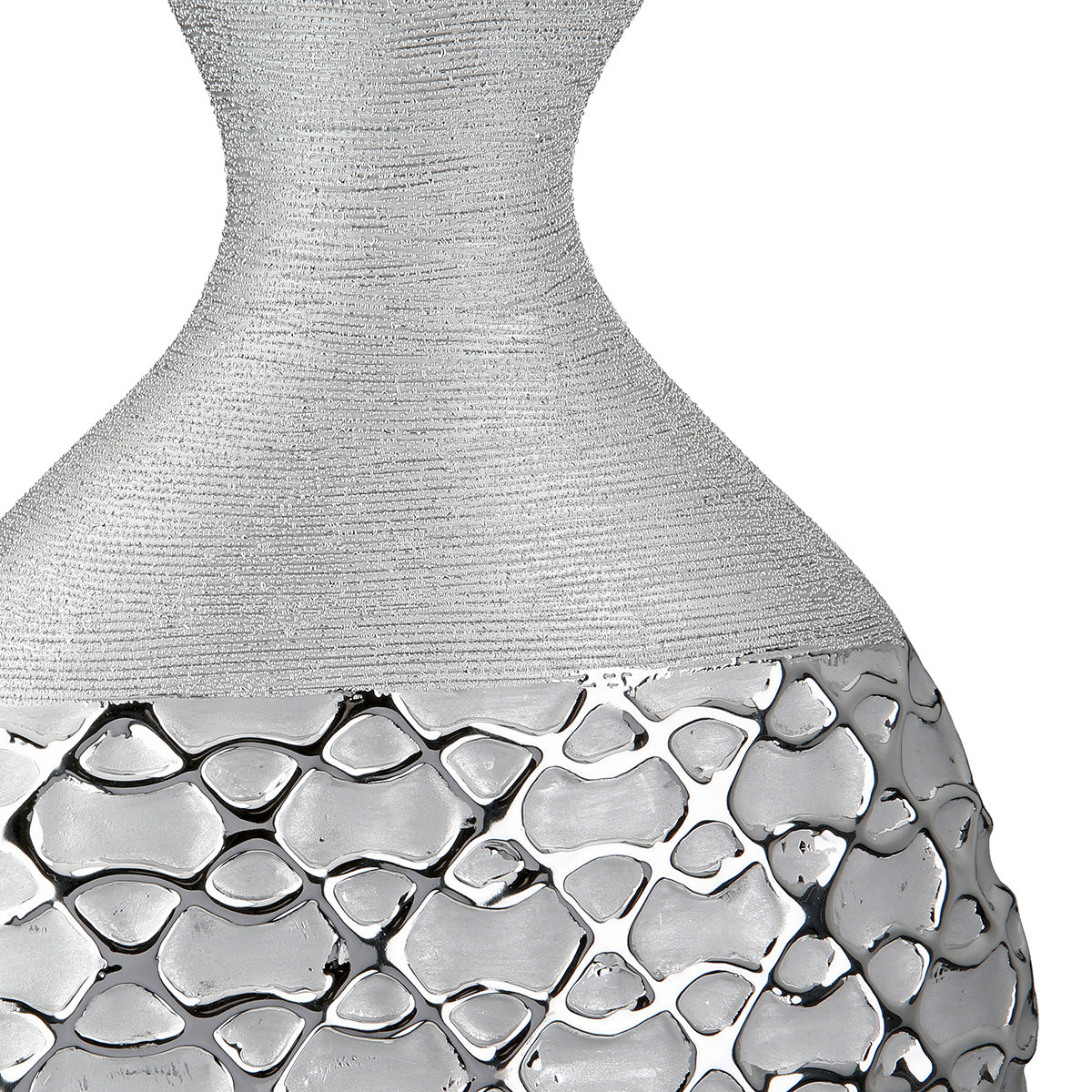 Alaska Halsvaas Zilver 25/35 cm
