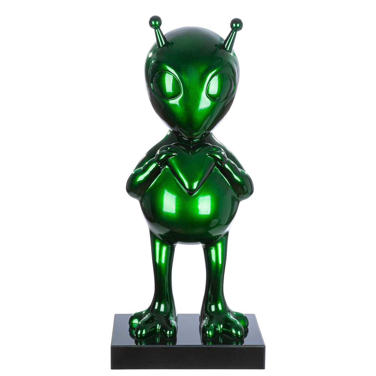 Allen Alien Sculptuur Groen Glans
