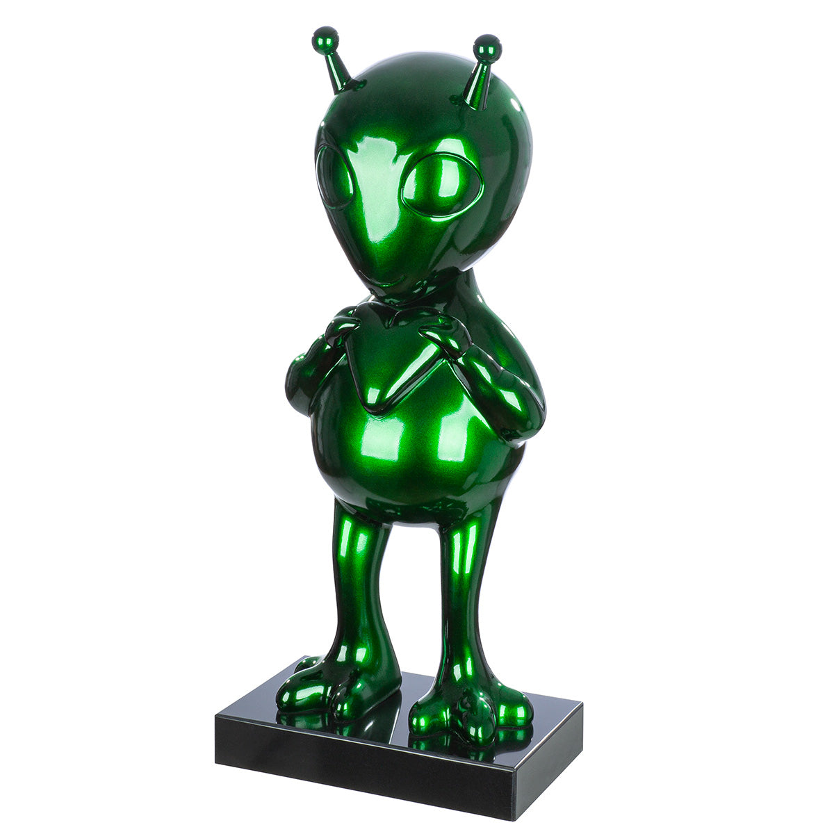 Allen Alien Sculptuur Groen Glans