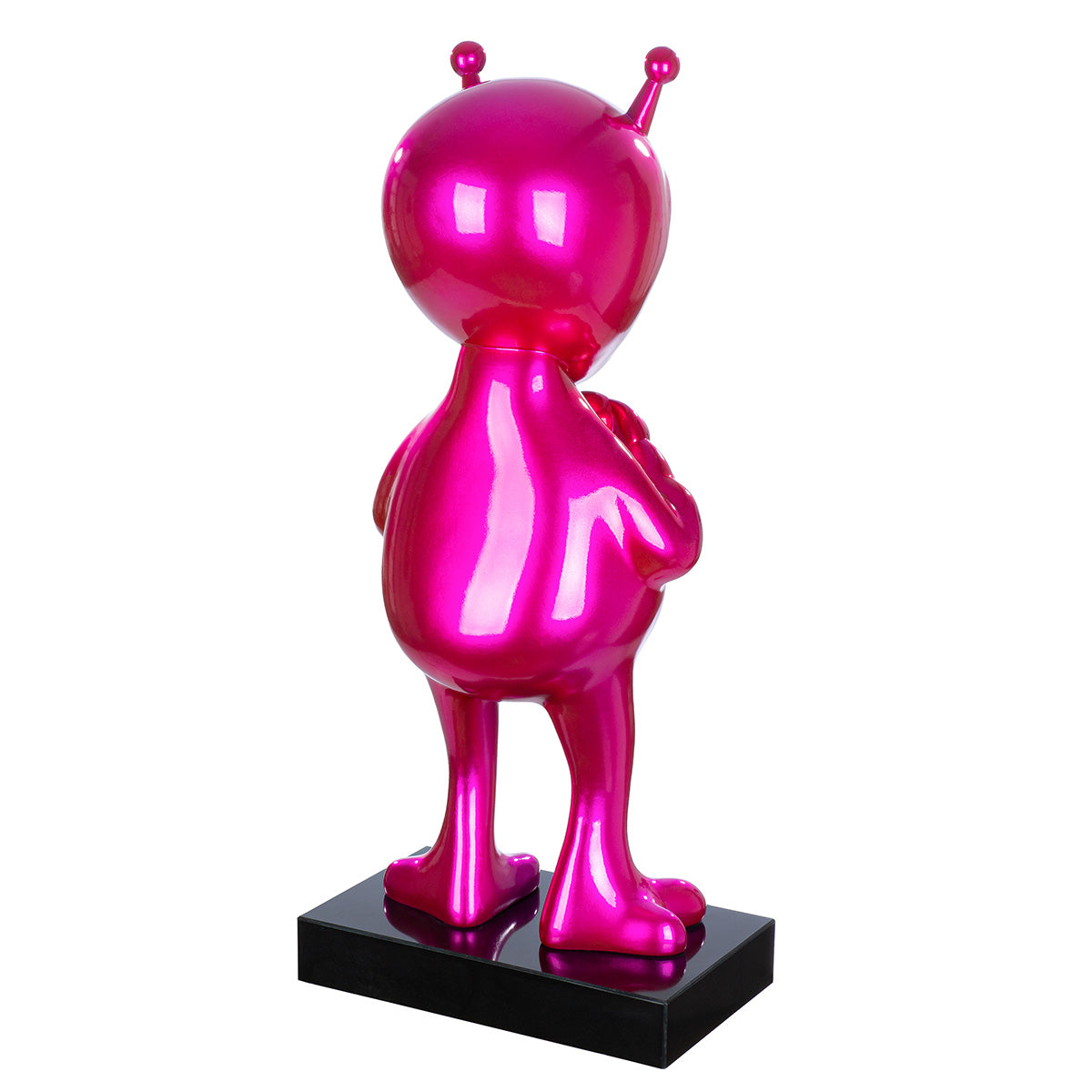 Allie Alien Sculptuur Roze Glans