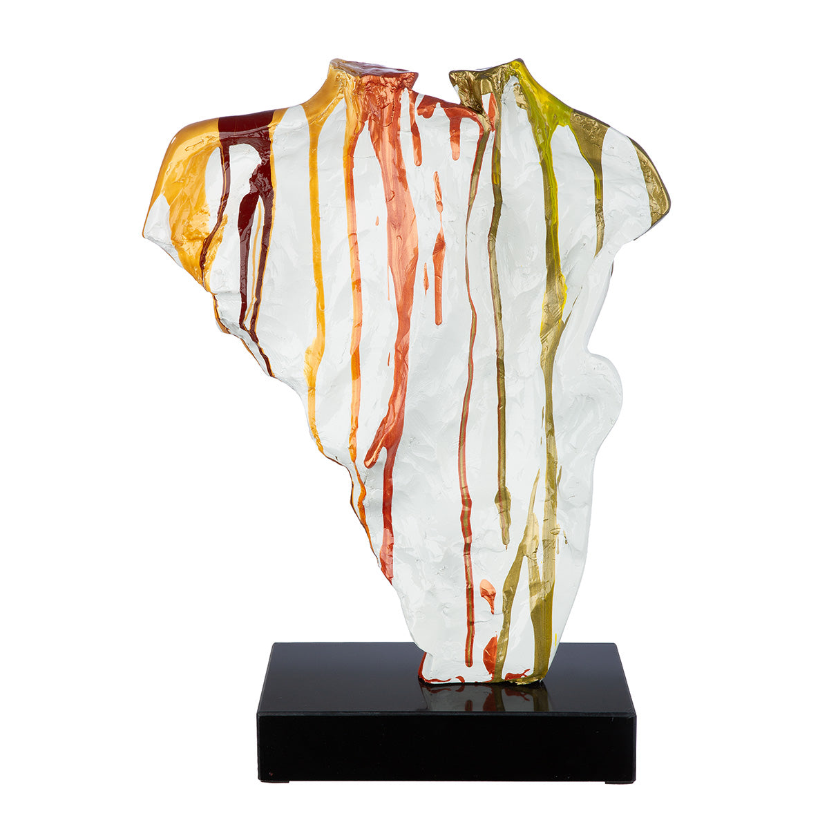 Coppia Colorata Torso Sculptuur