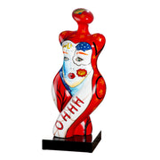 Femme Vrouw Figuur Rood Wit