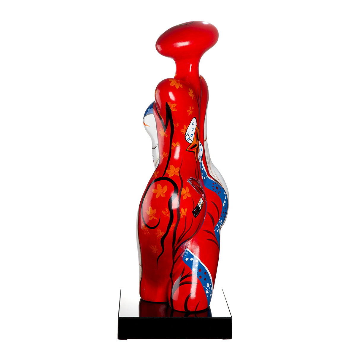 Femme Vrouw Figuur Rood Wit